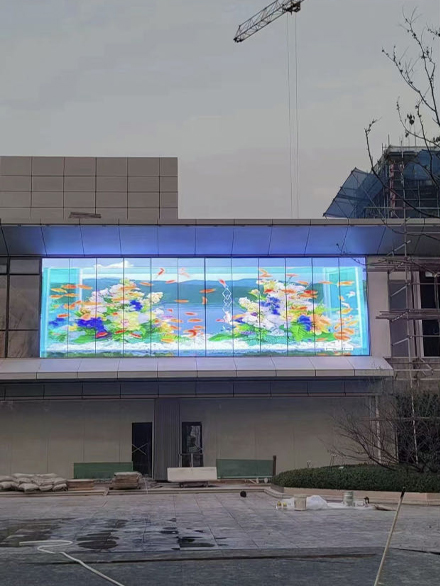 LED貼膜屏