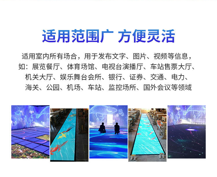 LED互動(dòng)地磚屏詳情